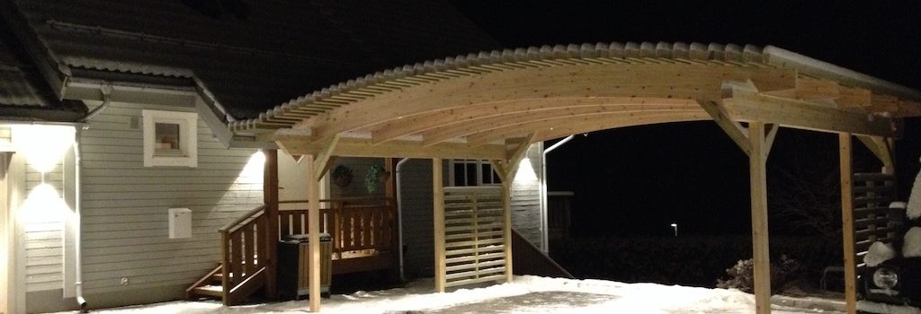 Oppsett av carport