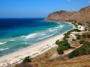 Beach in East Timor.