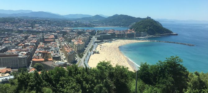 Mirador de Ulia, San Sebastian!