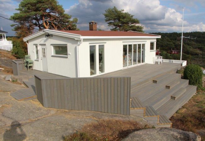 Ombygget hytte Kråkerøy 2018